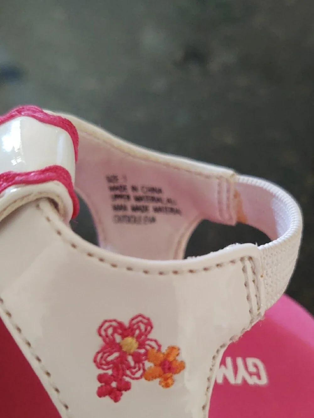 Gymboree Toddler Girls Summer Sandals Pineapple Strawberry Flower Platform Sz 1